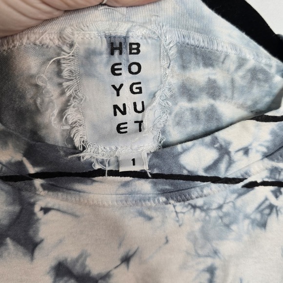 Heyne Bogut T Shirt Tie Dye Tree Branch Graphic Print‎ Size 1 XS - Picture 3 of 3